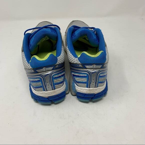 Brooks Adrenaline GTS 15 Running Shoes Blue Silver 1201741B179 Womens Size 11 M - Picture 4 of 8